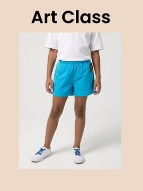Art Class Girls Nylon Track Shorts Size Medium NWT